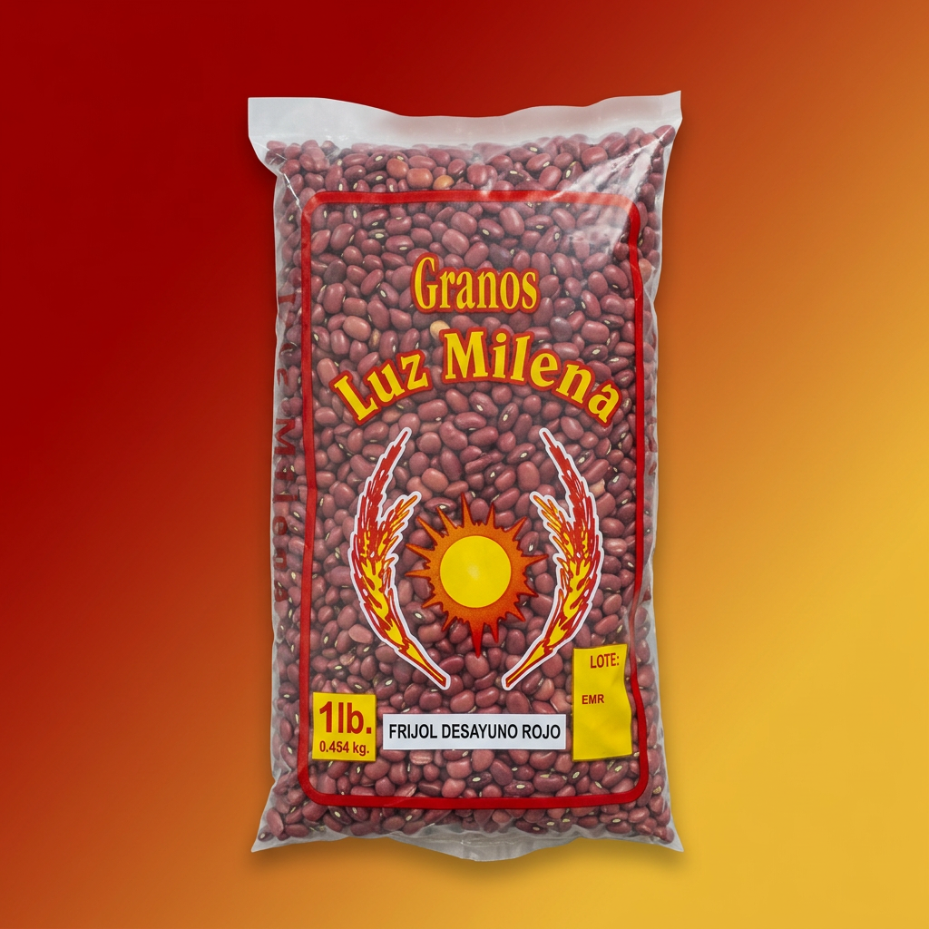Granos Luz Milena Frijol Desayuno Rojo