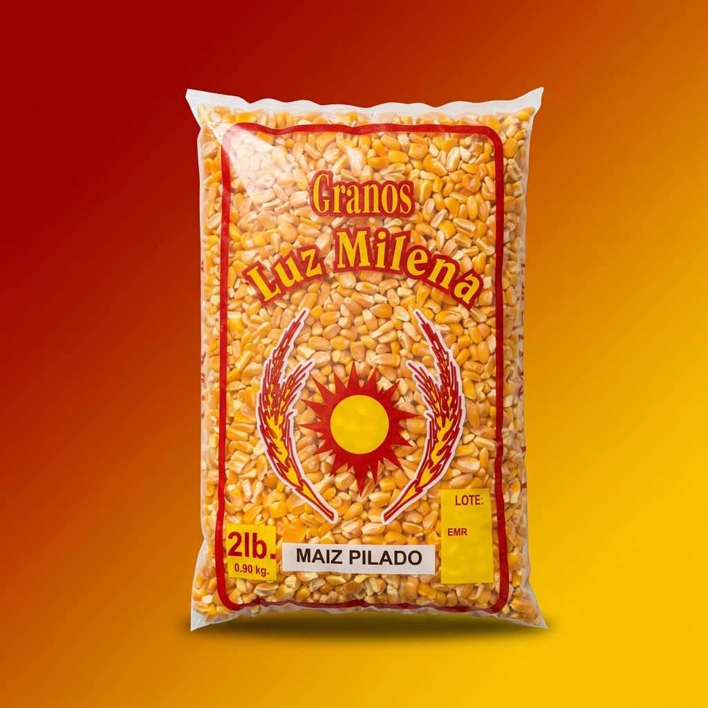 Granos Luz Milena Maíz Pilado 2 lbs
