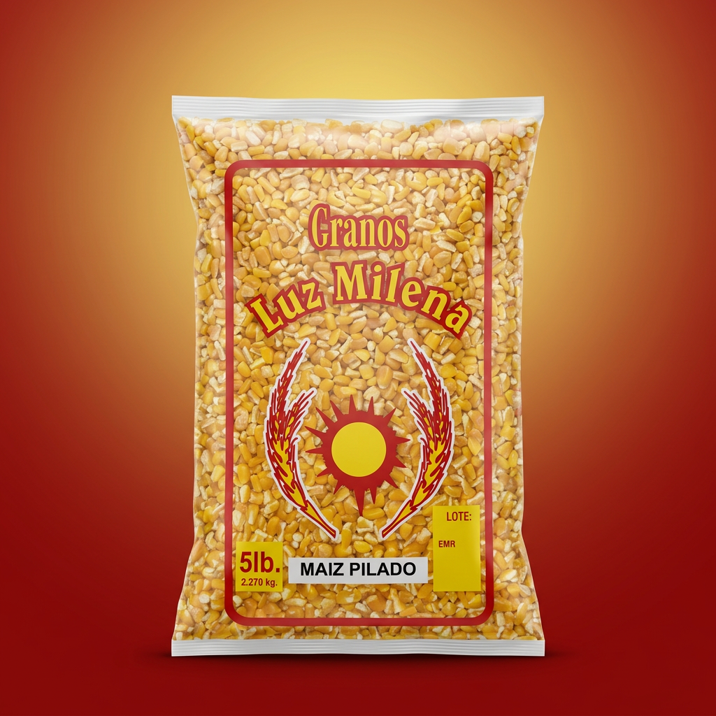 Granos Luz Milena Maíz Pilado 5 lbs